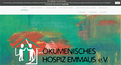 Desktop Screenshot of hospiz-emmaus.de