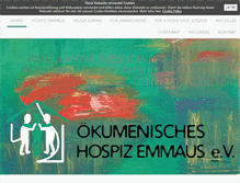 Tablet Screenshot of hospiz-emmaus.de